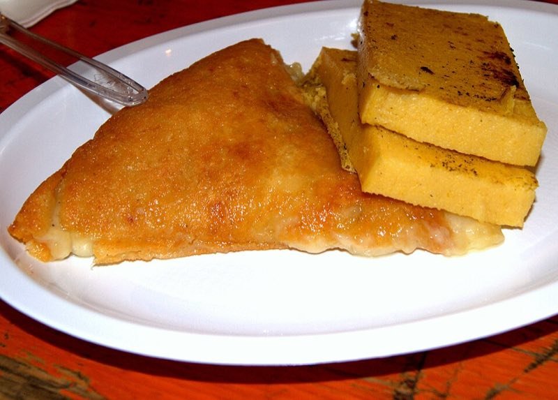 Frico con polenta