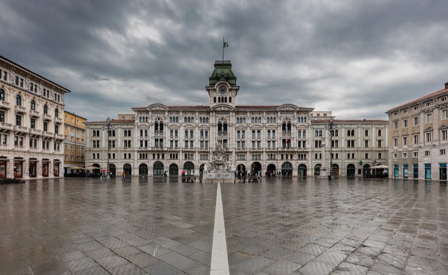 Piazza Unità d'Italia a Trieste